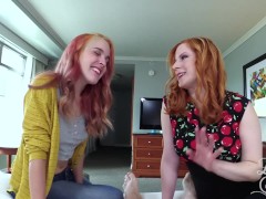 Mama & Teen Girl teilen Son's Cock [Taboo Fauxcest]