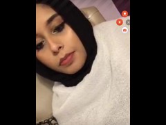 Arabische Hijab-Kamera