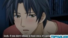 Homosexuell Senpai Anime bekommt Hardcore-Sex von seinem Partner