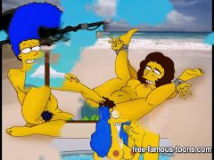 Simpsons Hentai harte Orgie