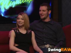 Swinger-Amateur-Paare haben Spaß in der Reality-Show